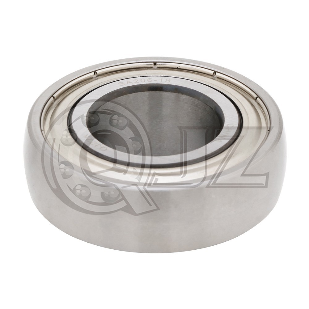 [Qty.1] SAPFT206-19 3-Bolt Pressed Steel Triangular Housing, 1-3/16 in Bore (ID)