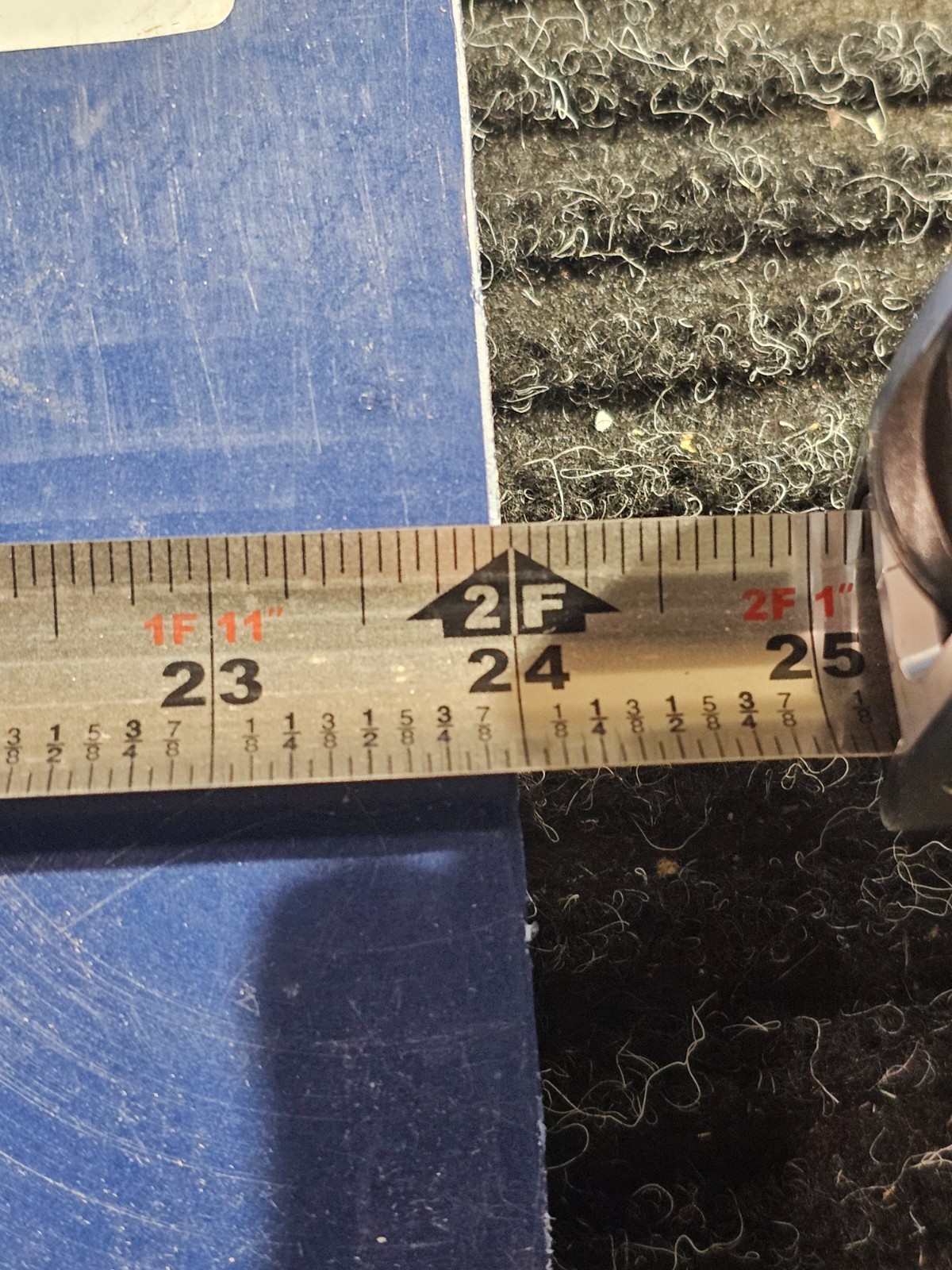Mitsubishi 031701180025 Quadrant Metal Detectable TIVAR Plate 2x12x 24in
