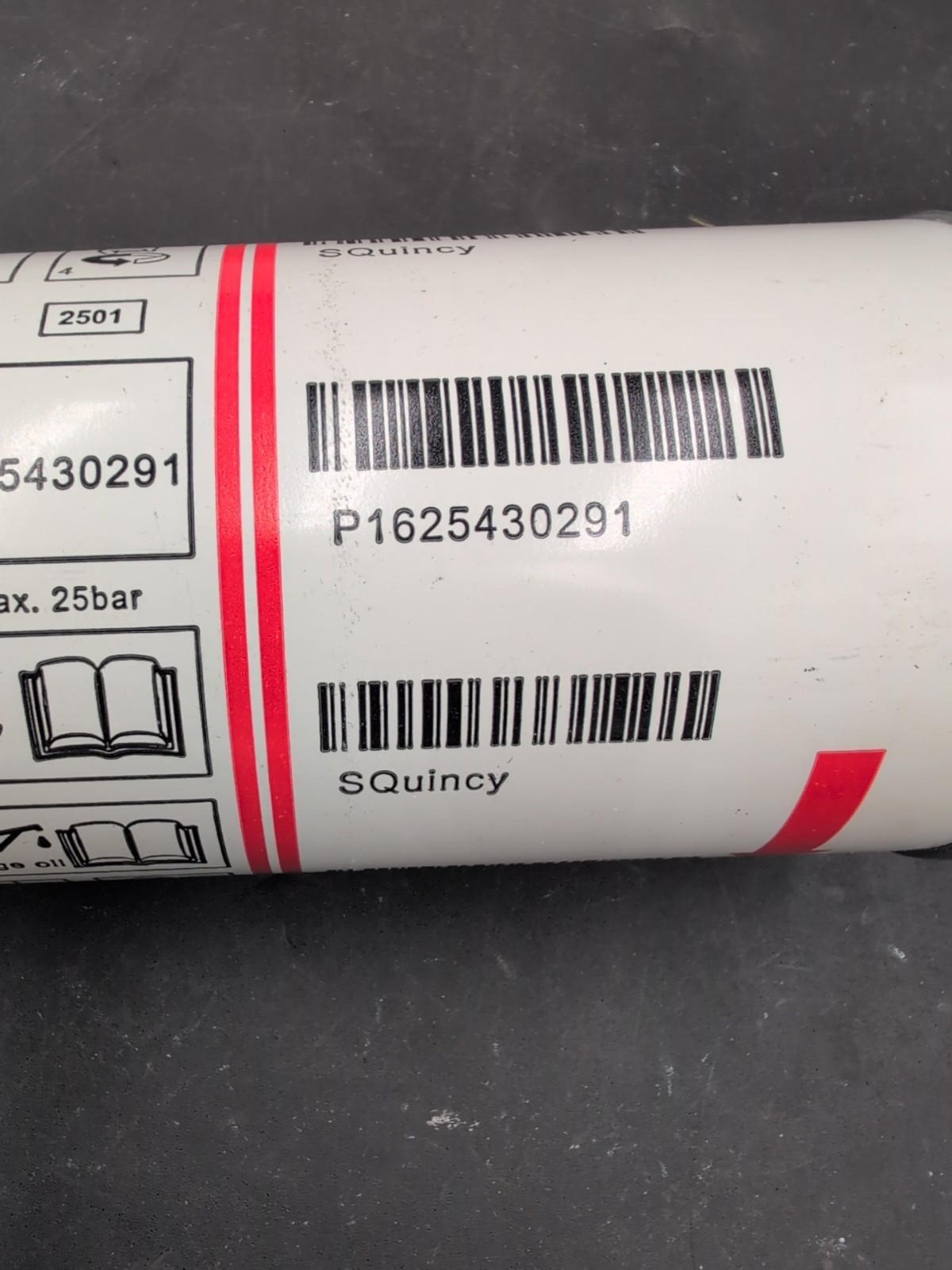 OEM QUINCY Air Compressor Oil Filter 1625 4302 91 / 1630 4302 91 (New In Box)