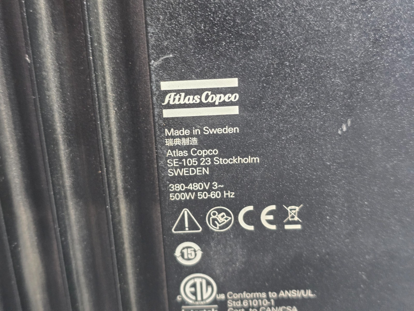 Atlas Copco 8436 1500 02 FlexDrive Nutrunner Controller Module Untested