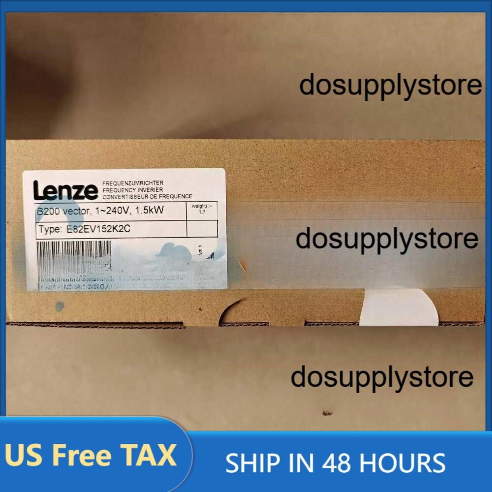 US Free TAX 1PC NEW LENZE E82EV152K2C E82EV152K-2C LENZE FREQUENCY INVERTER