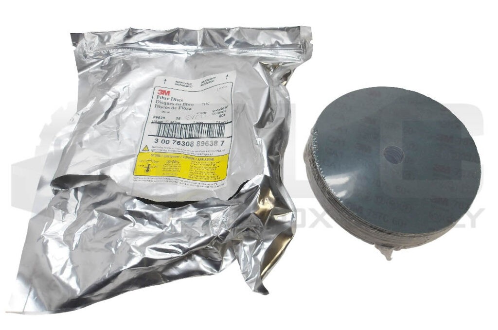 NEW PACK OF 25 3M 89638 FIBRE DISCS 60+ GRAIN 787C