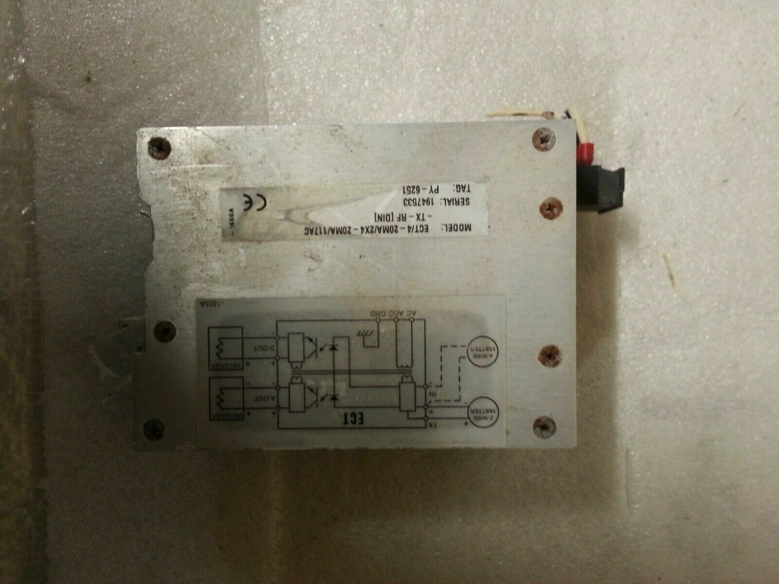 MOORE ECT/4-20MA/2X4-20MA/117AC-TX-RF 1947533 PY-6251