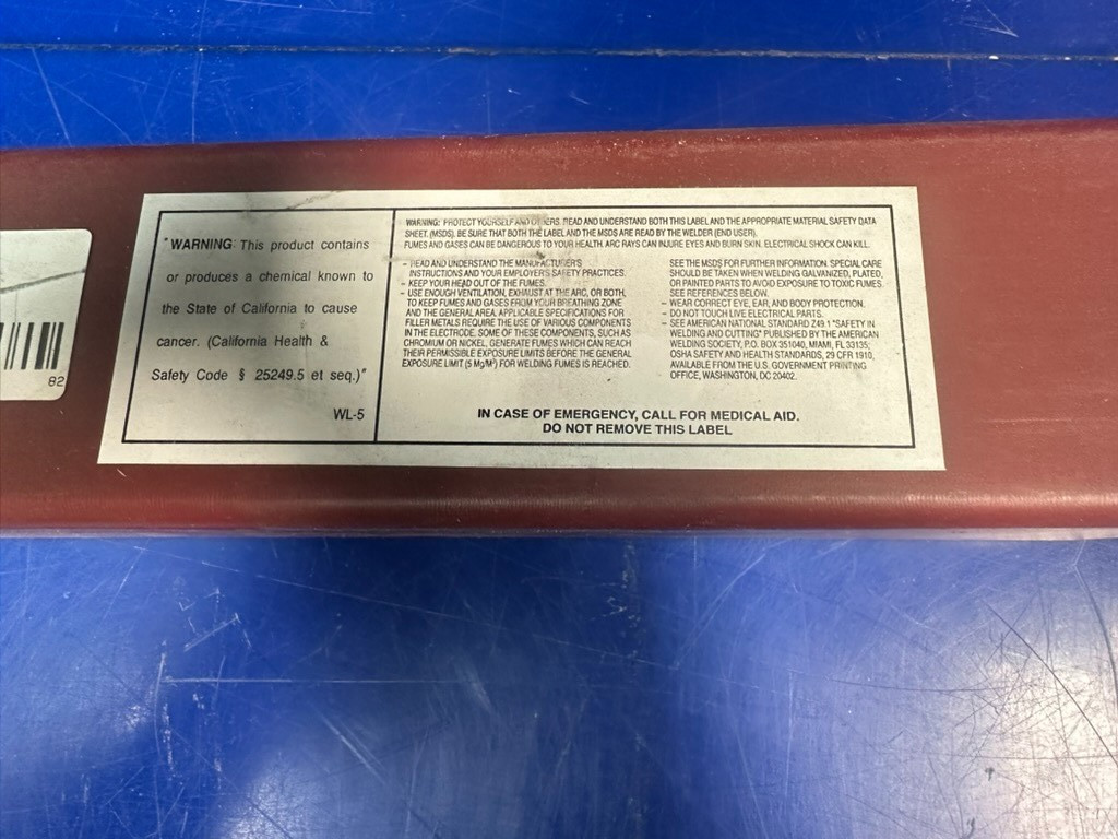 Oxford E9018-B3 Welding Rod, 3/32″ x 14″, 10#, New in Can