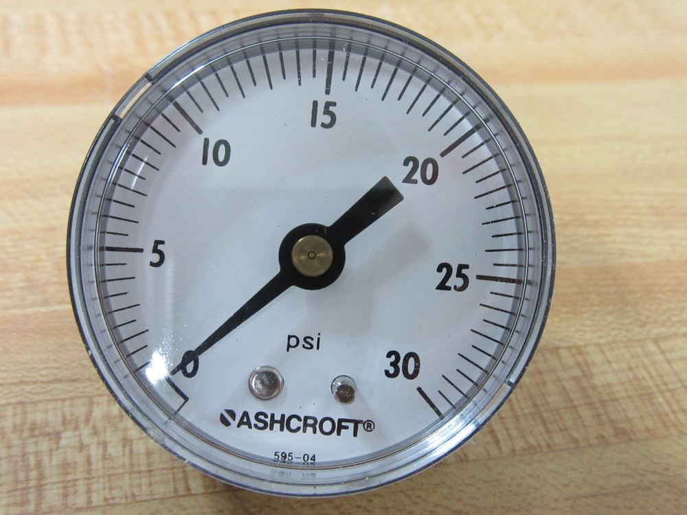 Ashcroft 20W1005PH 02B 30# Pressure Gauge 20W1005PH02B30