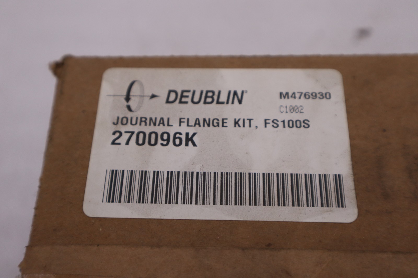 Deublin 270096K FS100S JOURNAL FLANGE KIT – NEW IN BOX – STOCK GF1175