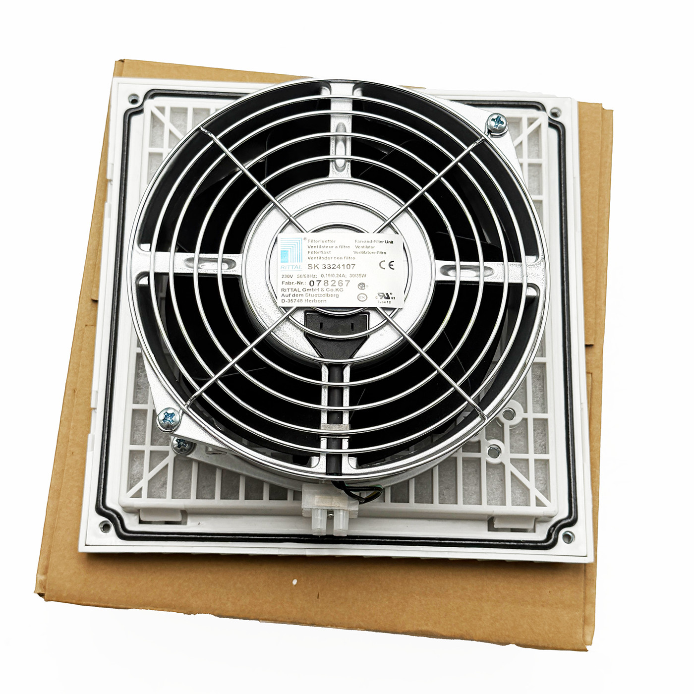Brand New 1Pcs SK 3324107 230VAC Rittal Fan SK3324107 SK 3324 107 SK3324.107