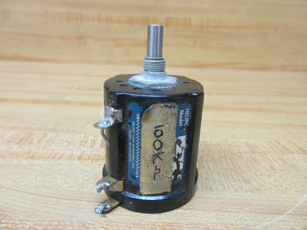 Beckman MODEL A Helipot Potentiometer 100K Ohms