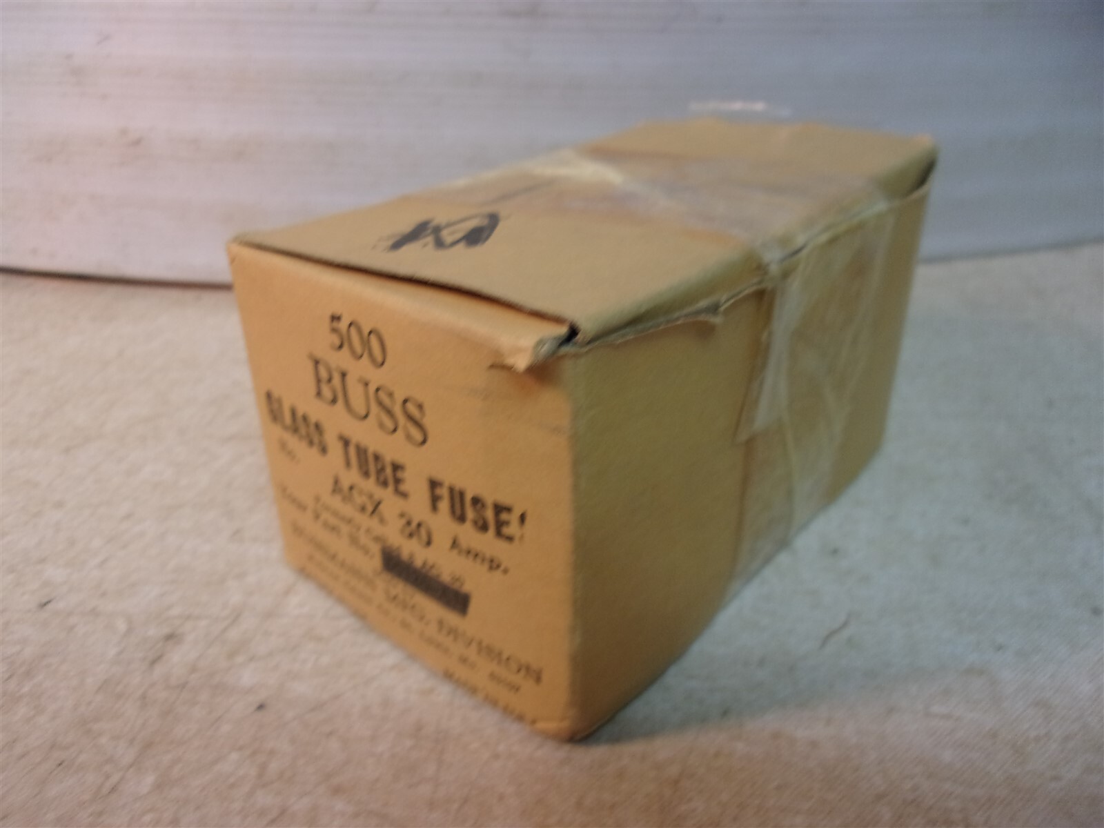 NEW Bussman AGX30 30A Glass Fuses, Lot of 10 *FREE SHIPPING*