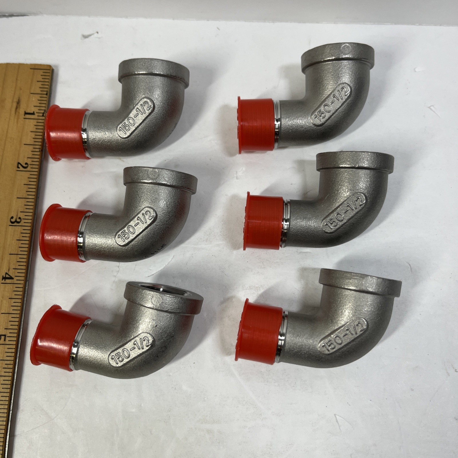 Pipe Fitting Elbow Connectors Stainless # 150-1/2 MB-316