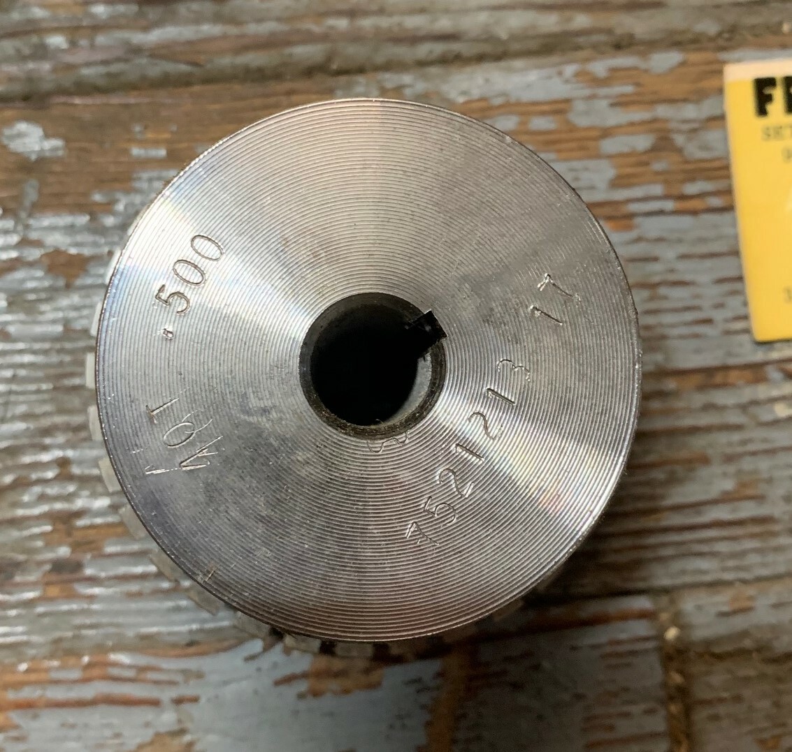 FALK 40T 7521213 HUB FOR STEELFLEX COUPLING BORE .7500 KW 1/8 X 1/16 NEW IN BOX