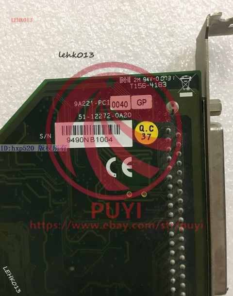 Used & Test PCI-9221 via DHL or Fedex fast shipping #g
