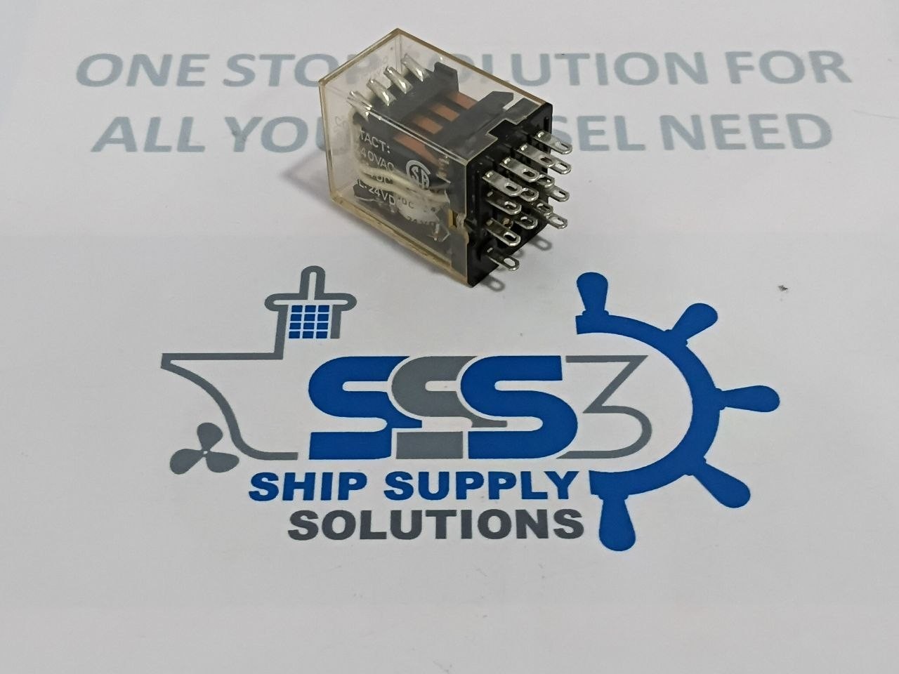 Omron MY4N Power Relay 14 Pin Coil Voltage 24VDC (Unused New)