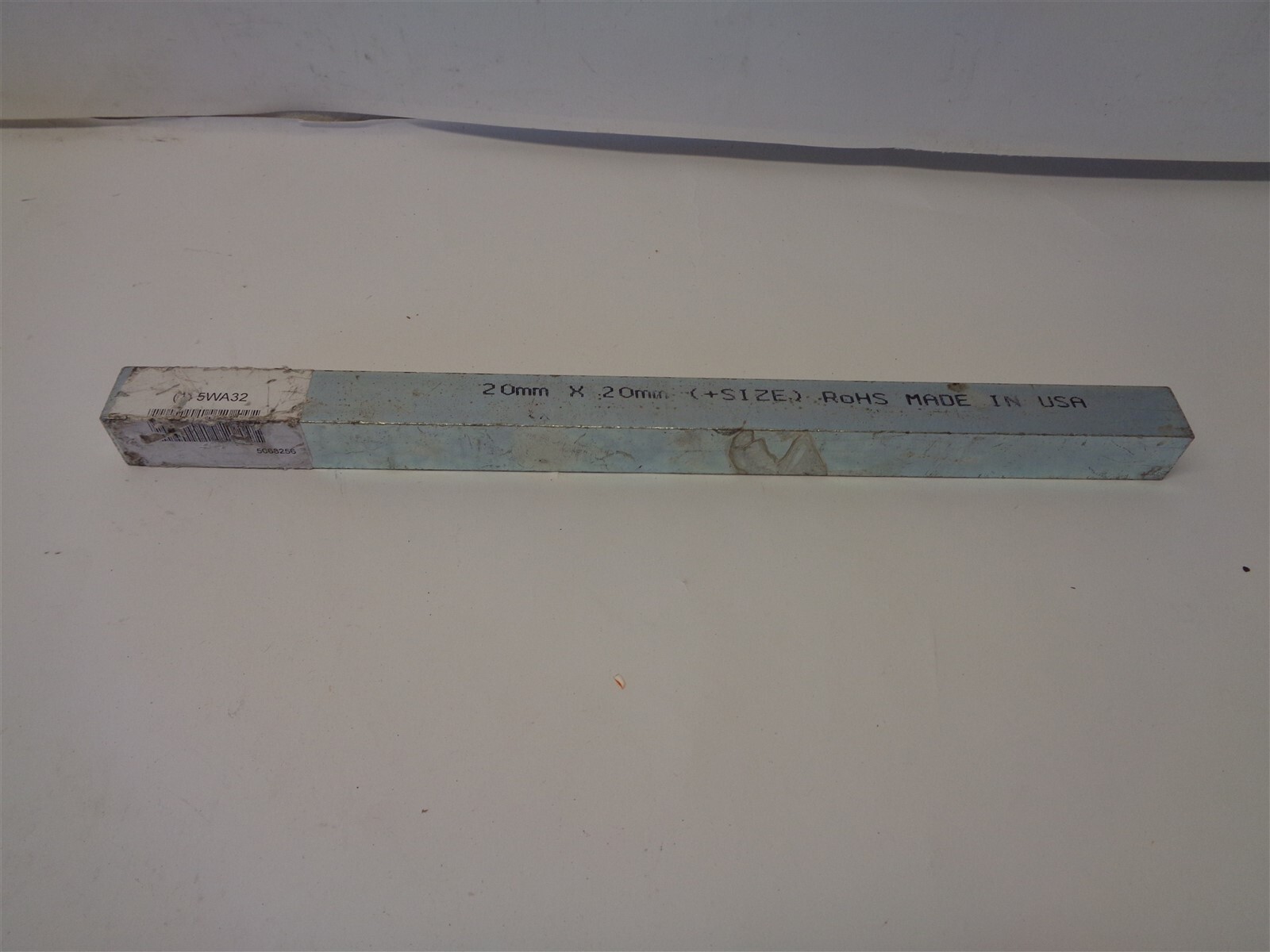12″ Low Carbon Steel Oversized Key Stock with Zinc Finish P/N 5WA32