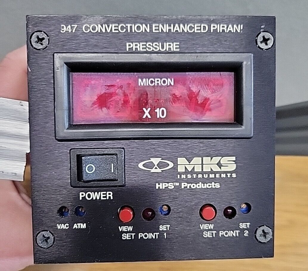 MKS HPS 947 Convection Enhanced Pirani Pressure Controller, 947-A-120-MC