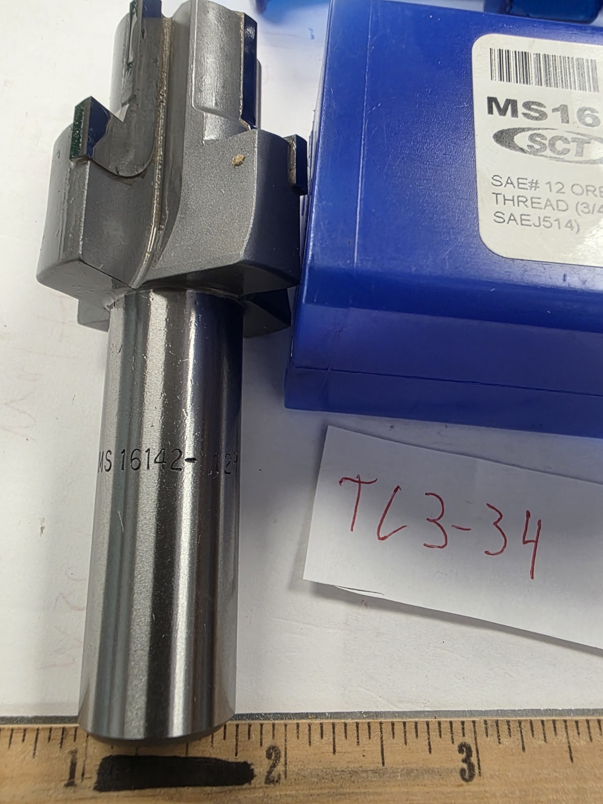 3/4″ TUBE Porting Tool, Scientific Cut Tools SAE J1926 J514 CARBIDE TIPPED, USA