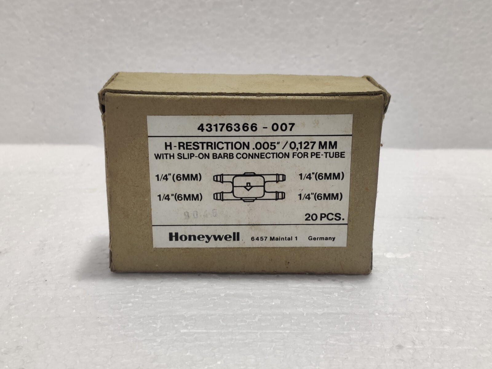 Honeywell 43176366-007 H-Restriction.005″/0,127MM With Slip-On Barb Connection