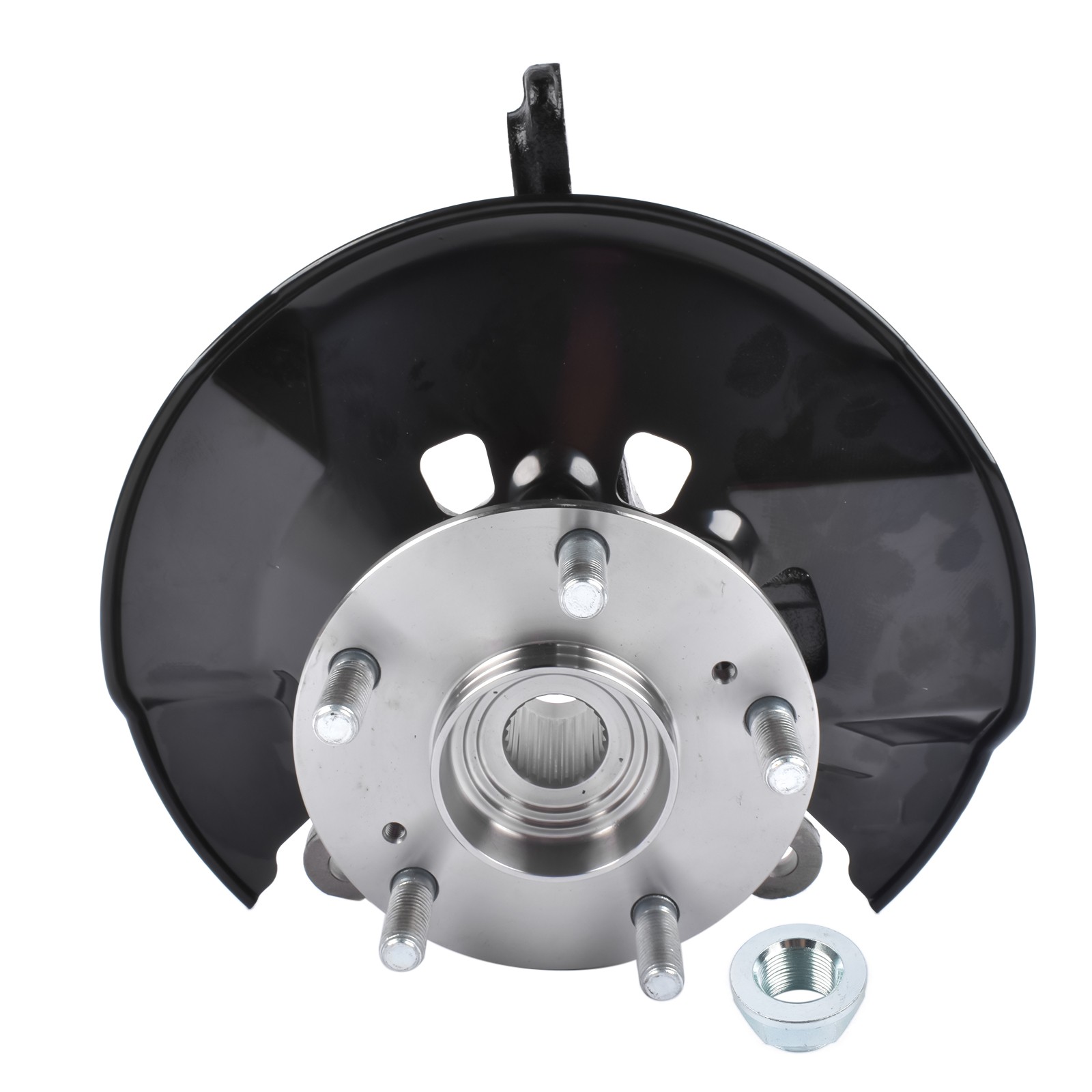 Front Left Steering Knuckle & Hub Bearing Assy for 2012 Honda Civic 1.5L/1.8L