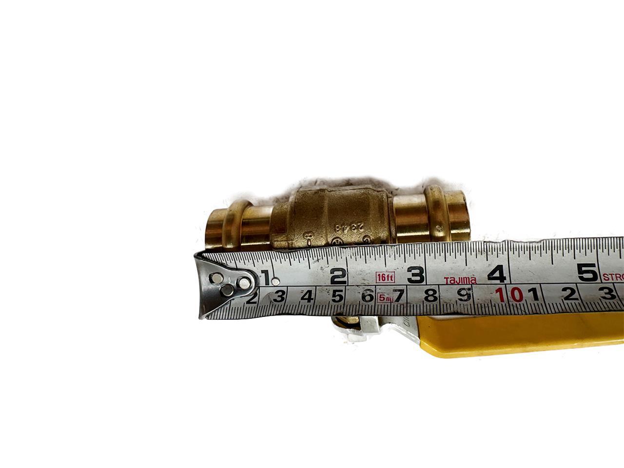BlueFin 3/4″ Press Full Port Brass Ball Valve 3/4″ PRBV075 NEW FREE FAST SHIP
