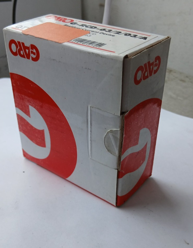 GARO G-RCD-63/2/03/A RCD 63A CIRCUIT BREAKER (BR6.6B23)