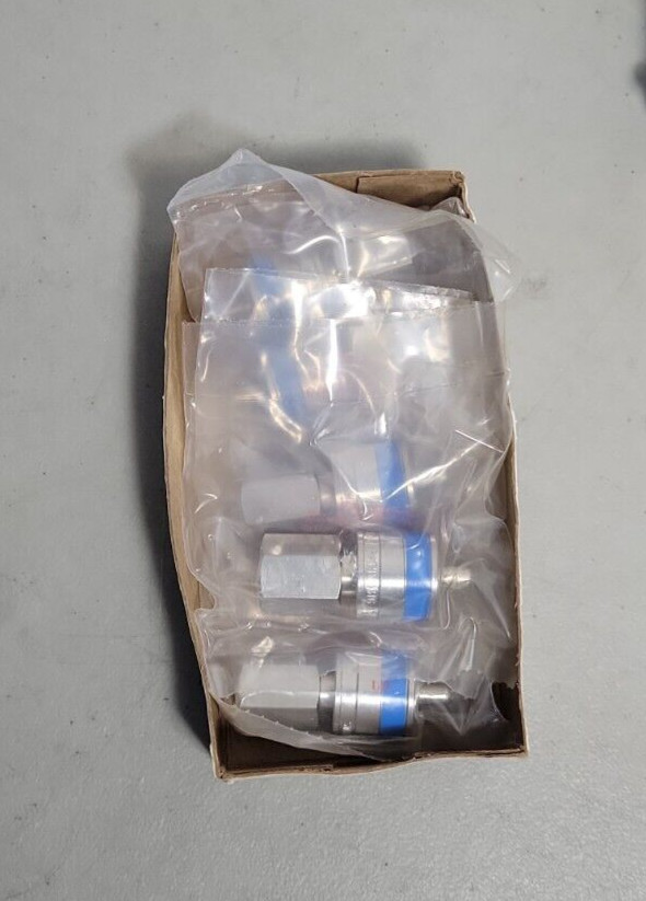 (5) NEW GENUINE Swagelok SS-QC4-S-4PFK5 Stainless Steel Quick Connect Keyed Stem