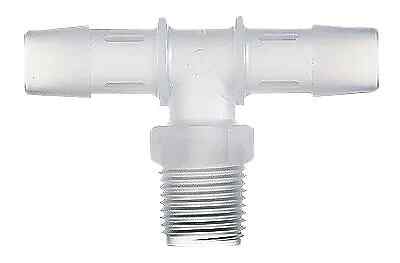 Schneider Electric B-381 Barbed Tee 1/2 x 1/2 x 1/2 Pneumatic Fitting