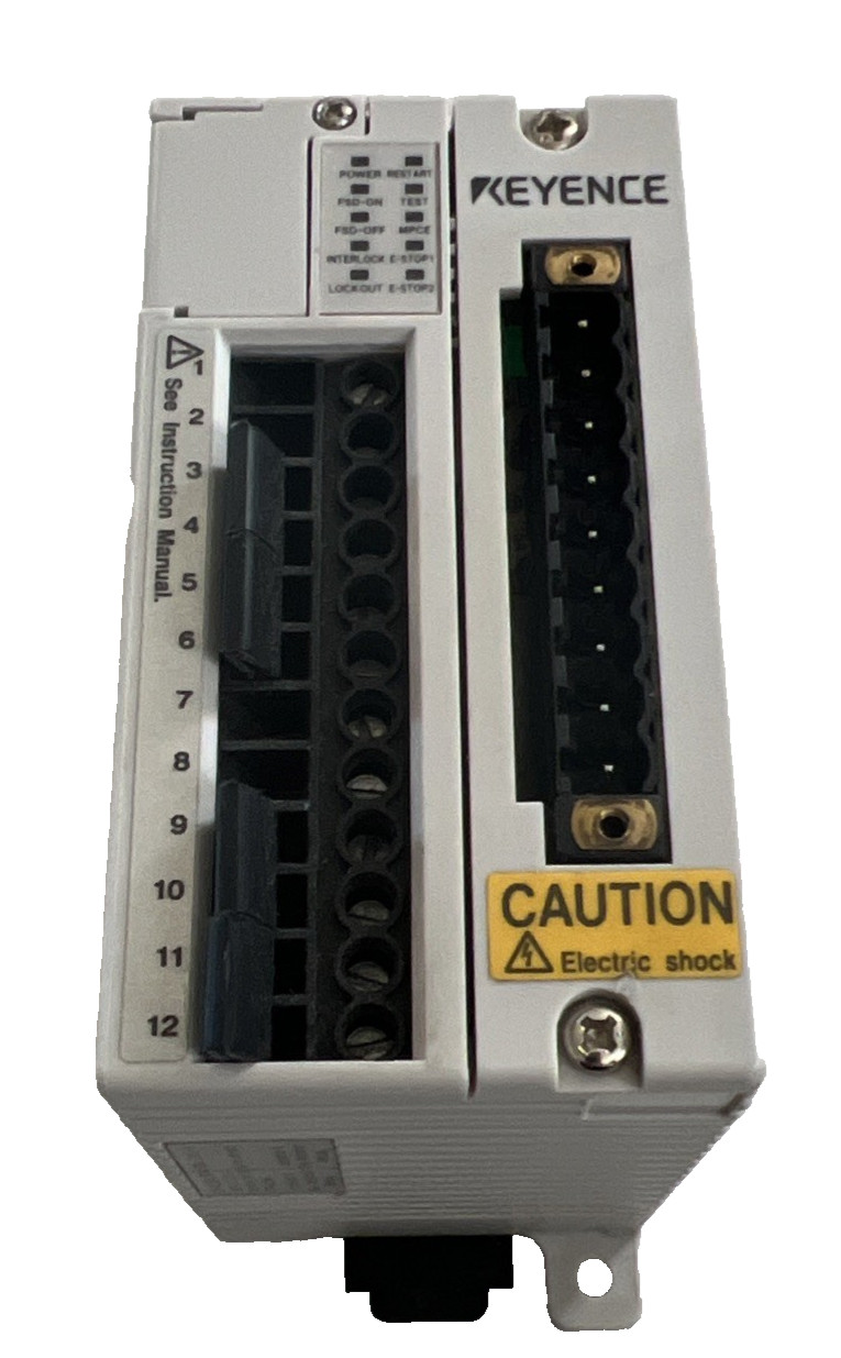 KEYENCE SL-R11/ SLR11 LIGHT CURTAIN SAFETY RELAY