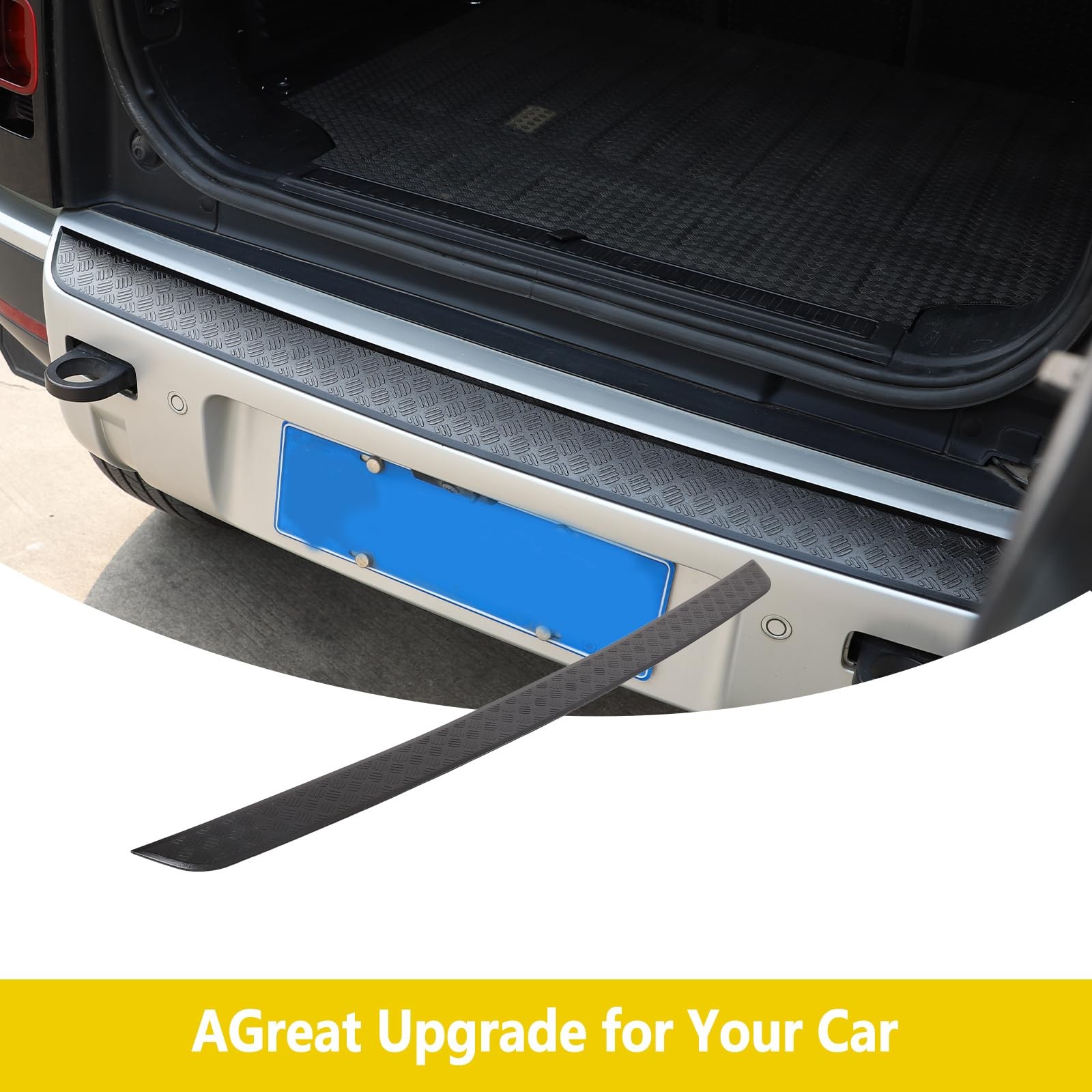 Bekantogy Car Rear Bumper Guard Trim Defender Exterior Kit Automotive Exterio…