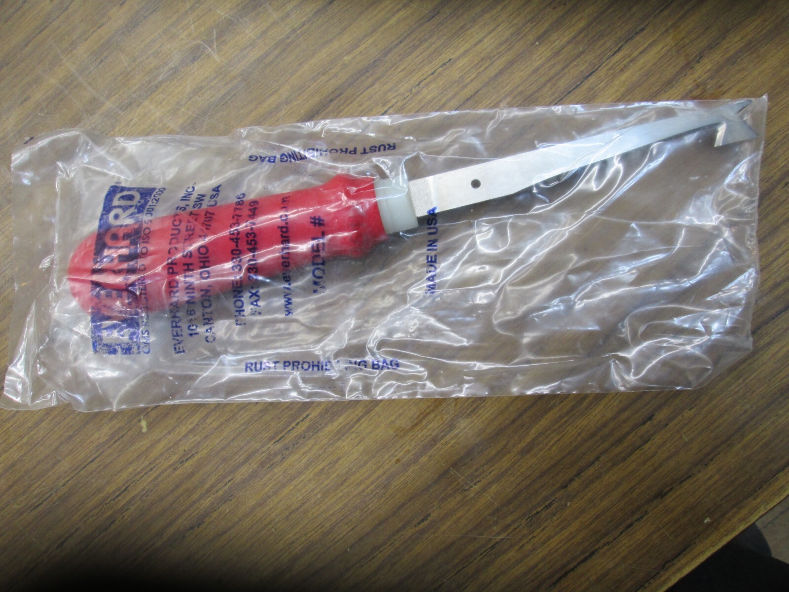 Everhard MK33512 Hook Knife Made In USA
