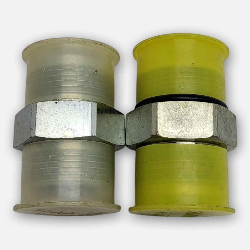 NEW LOT OF 2 SMA-16 1-5/16″ TO 1-5/16″ MALE FITTINGS