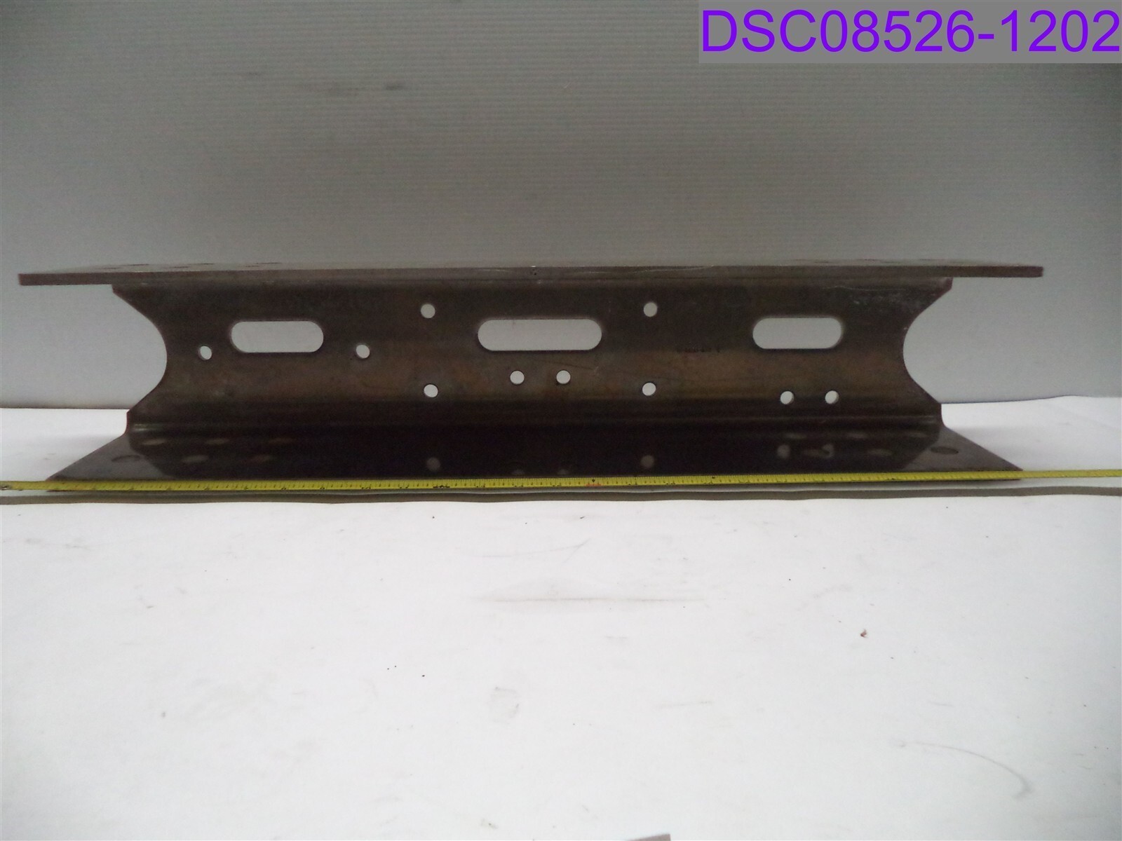 26-3/4″ Length x 6″ wide x 5-1/2″ tall, 1/2″ & 13/16″ holes, 2-15/16″ L x 1″