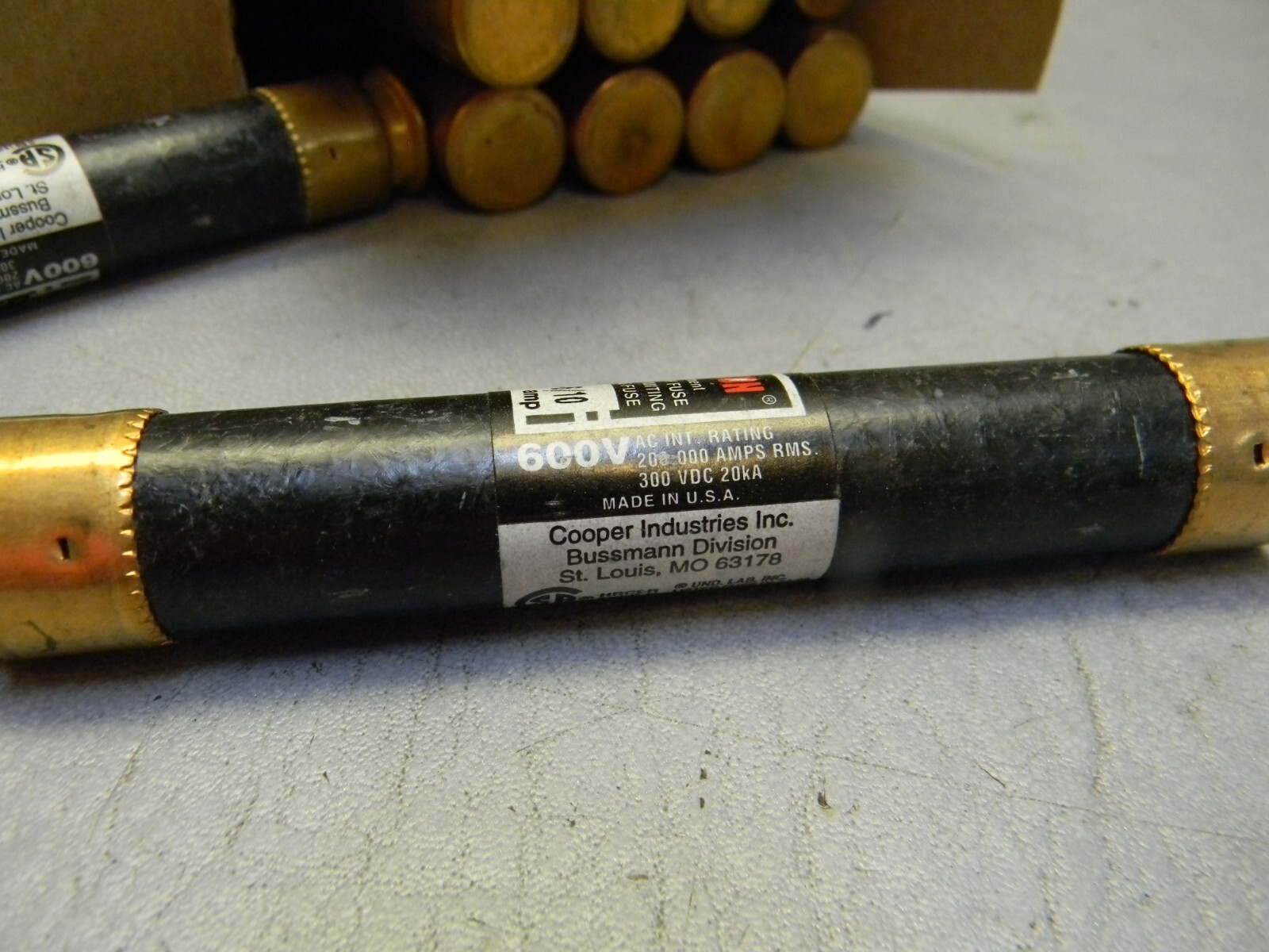 Cooper Bussman FRS-R-1-6/10 Fusetron Fuses Class RK5 Lot of 10