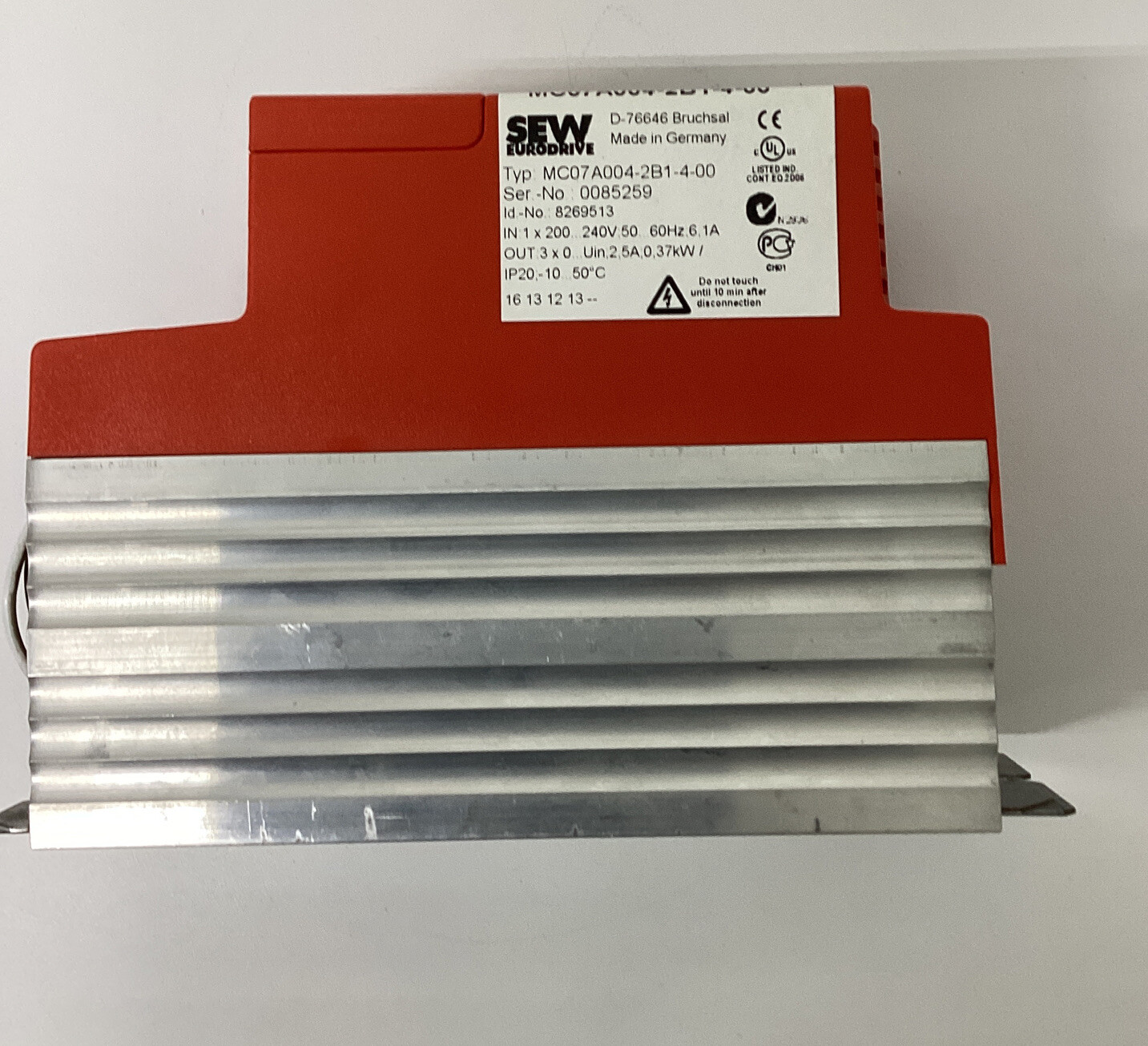 SEW Eurodrive MC07A004-2B1-4-00 / 8269513 Movitrac Drive