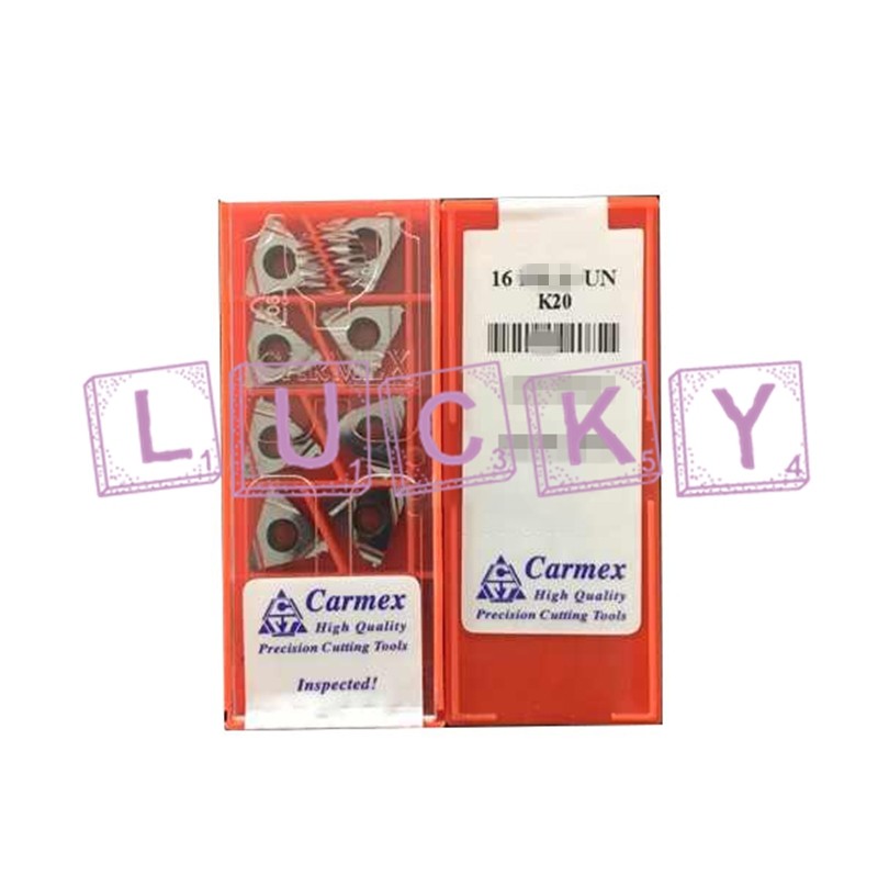 10PCS/BOX NEW FOR Carmex 16IR 16UN K20 Threaded blade