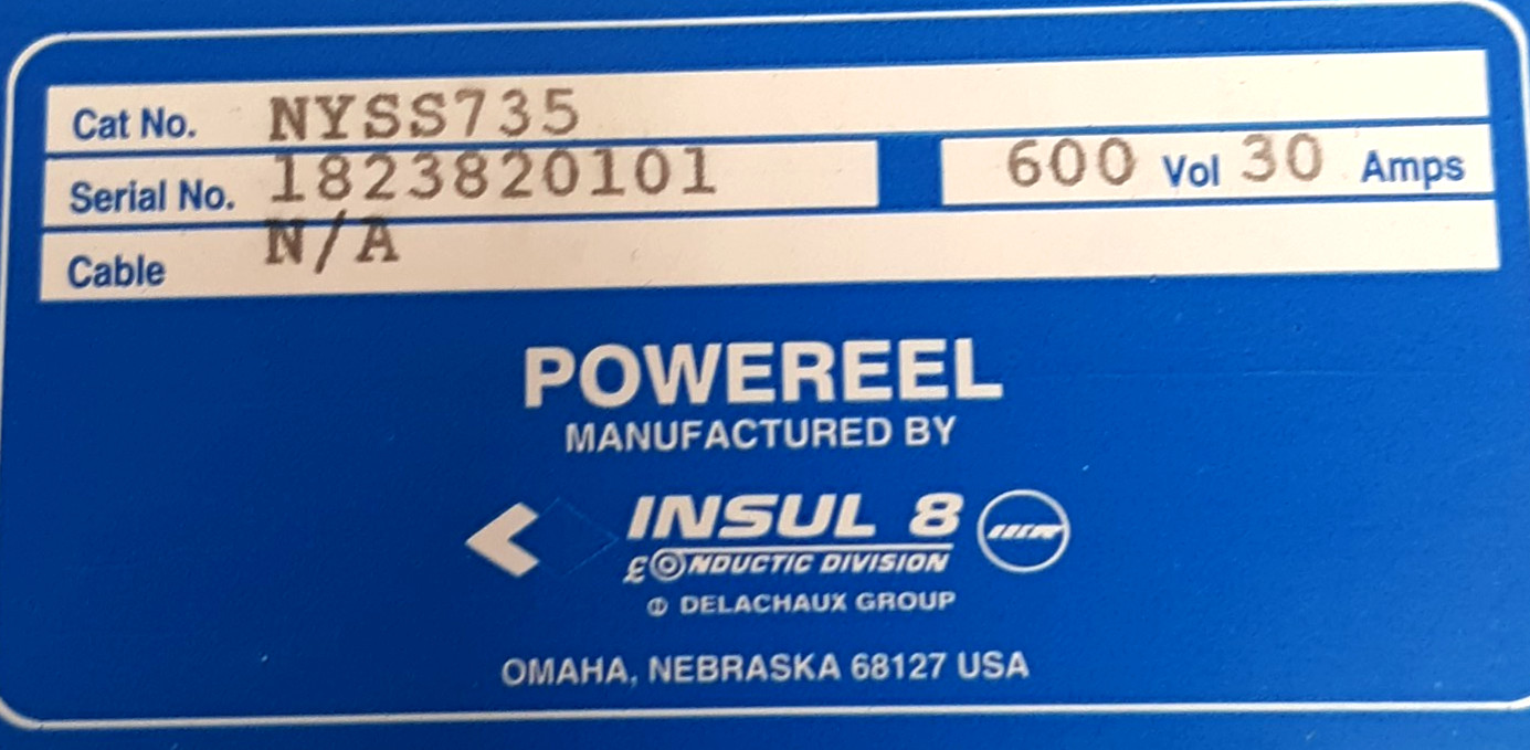 Insul 8 NYSS735 Powereel – 600V, 30A