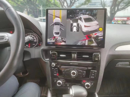 13″ Audi Q5 A4L modified central control navigation display 360 panorama