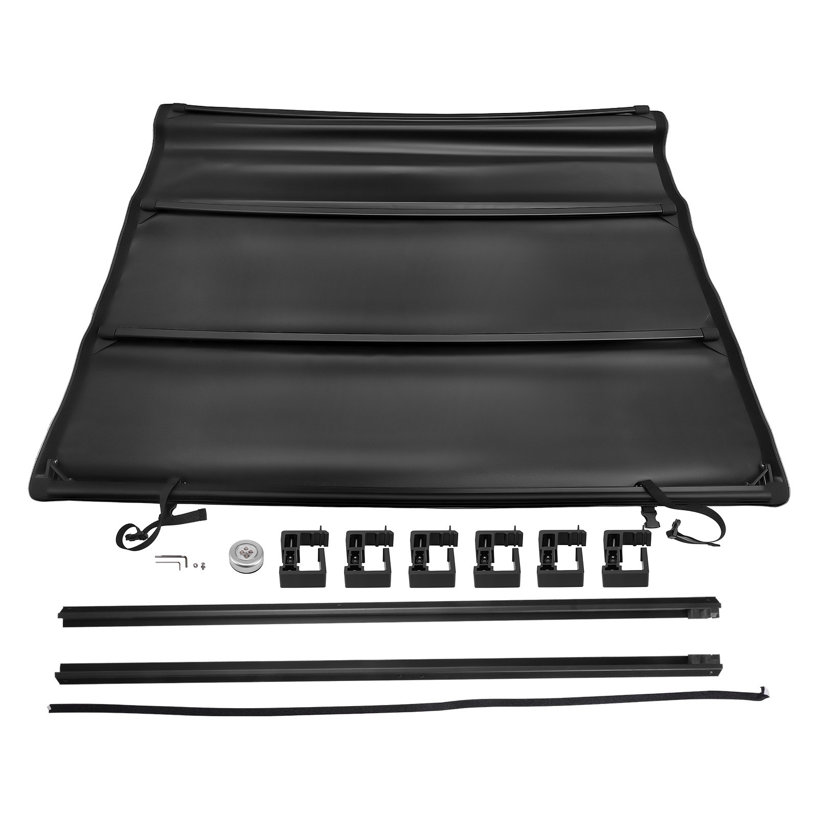 6ft Roll-Up Vinyl Tonneau Cover fit for Chevy S10/GMC Sonoma 1982-1993 Soft