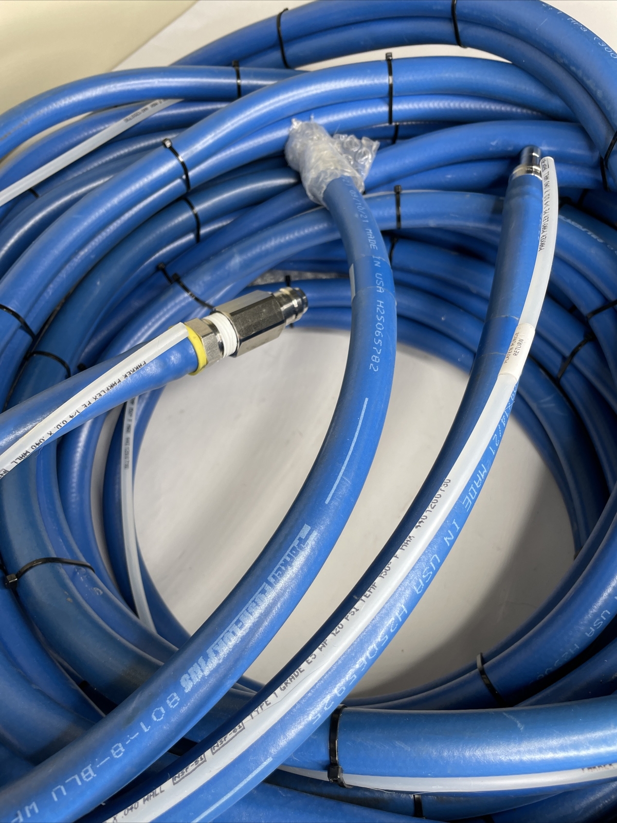 VSE Harness Assembly Chiller Tubing D1 Water W6935 – LOT OF 2 – BLUE & GRAY