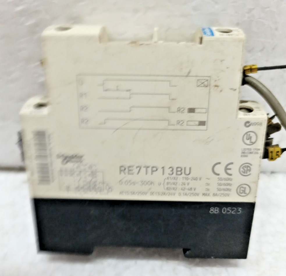 Telemecanique RE7TP13BU Schneider RE7TP13BU Used Free Shipping