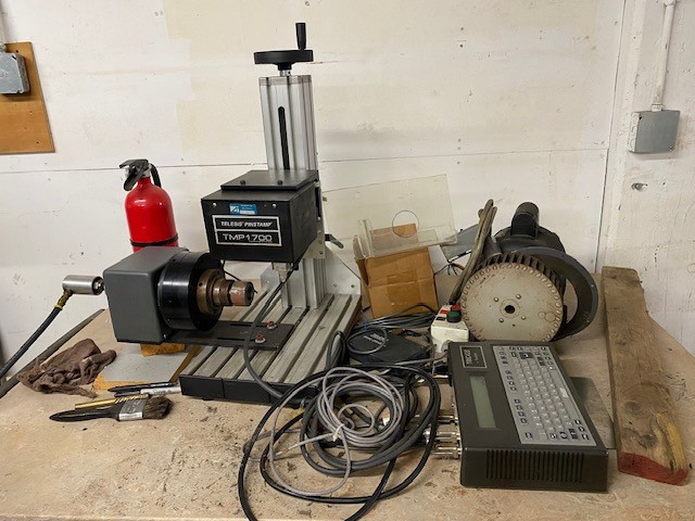 Telesis Pinstamp Marking Machine – TMP 1700 & TMC420 Controller