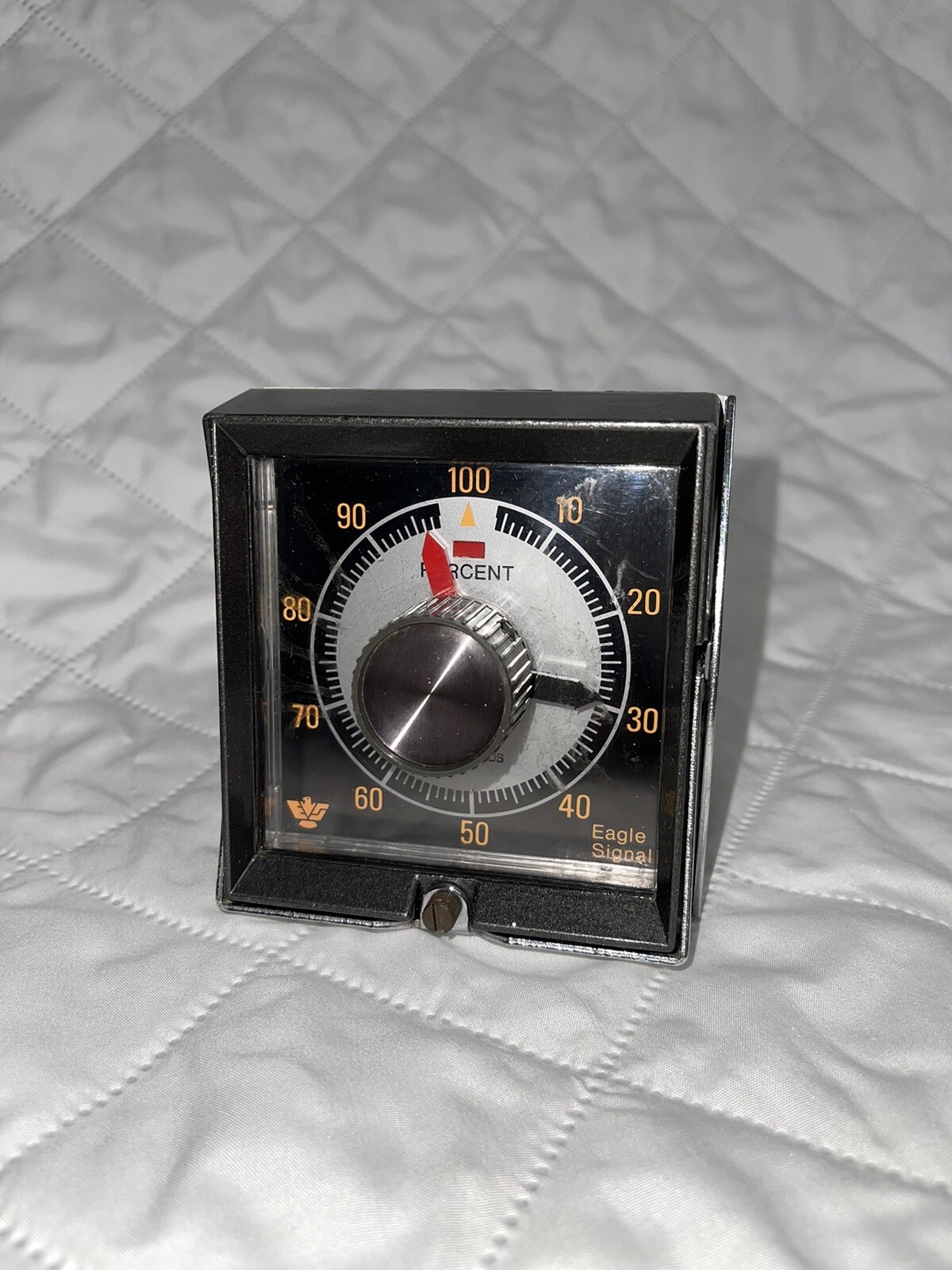 Eagle Signal HQ904A6 120V 60HZ 100 SEC BARABOO WI REPEAT CYCLE PERCENTAGE TIMER