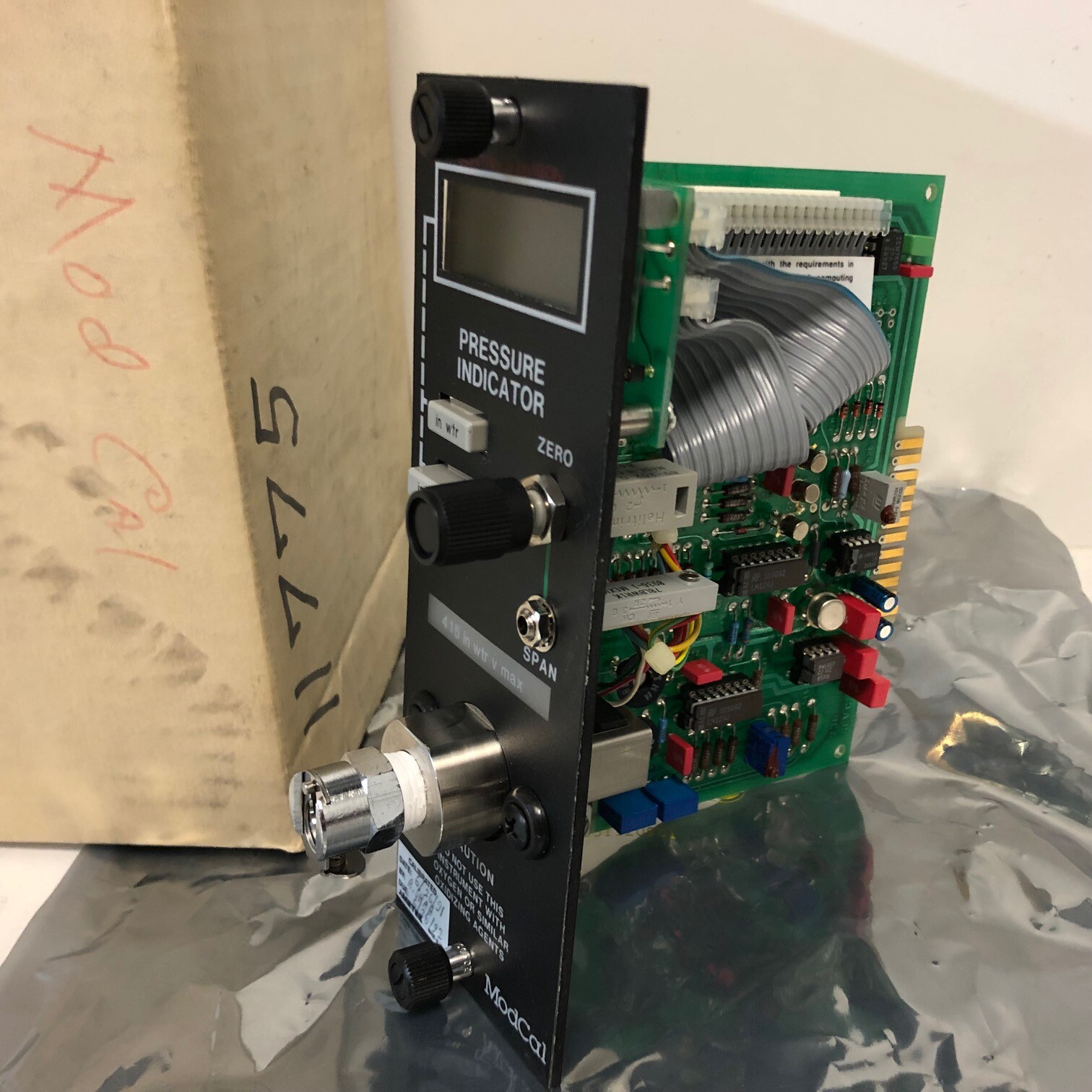 NEW OLD STOCK! AMETEK MODCAL PRESSURE INDICATOR MODULE 90DV25BD
