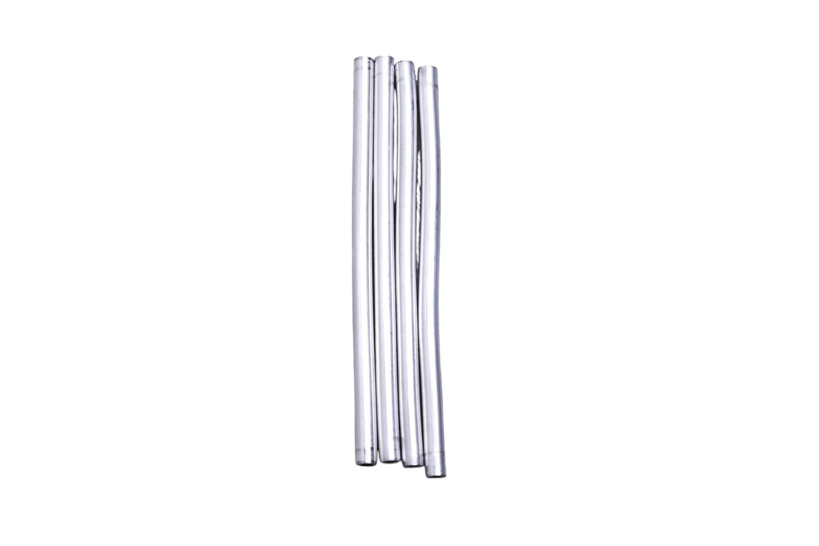 NPI 02041320 Aluminum Bendable Tubes 5×0.5″ Qty 4 NOS