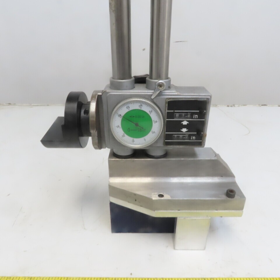 18″ Analog Height Gauge W/Modified Magnetic Base & Touch off