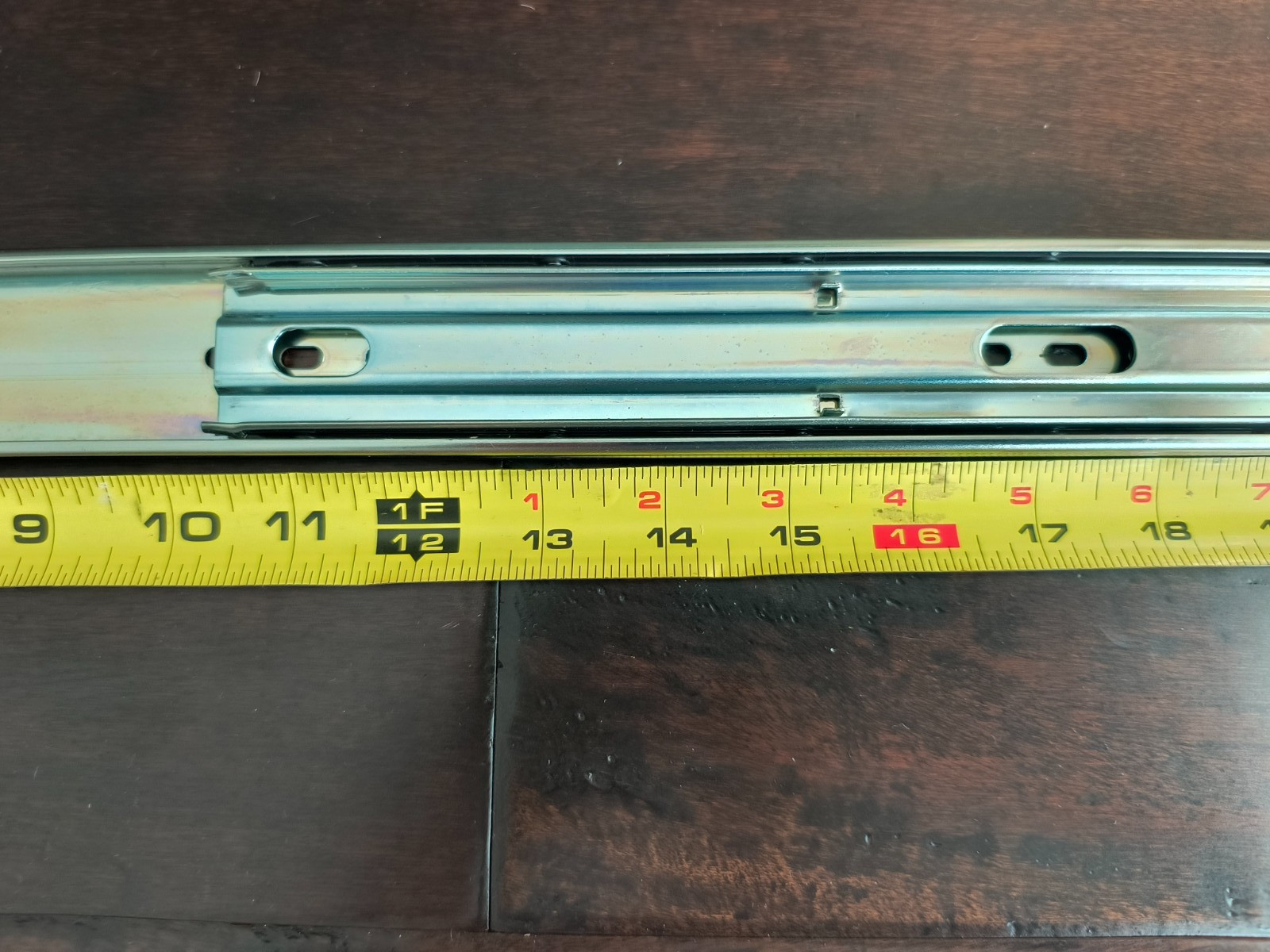 (Qty 2) Drawer Rail/ Slide with ball bearing 21-1/2″ closed; 43 1/4″ open/extend