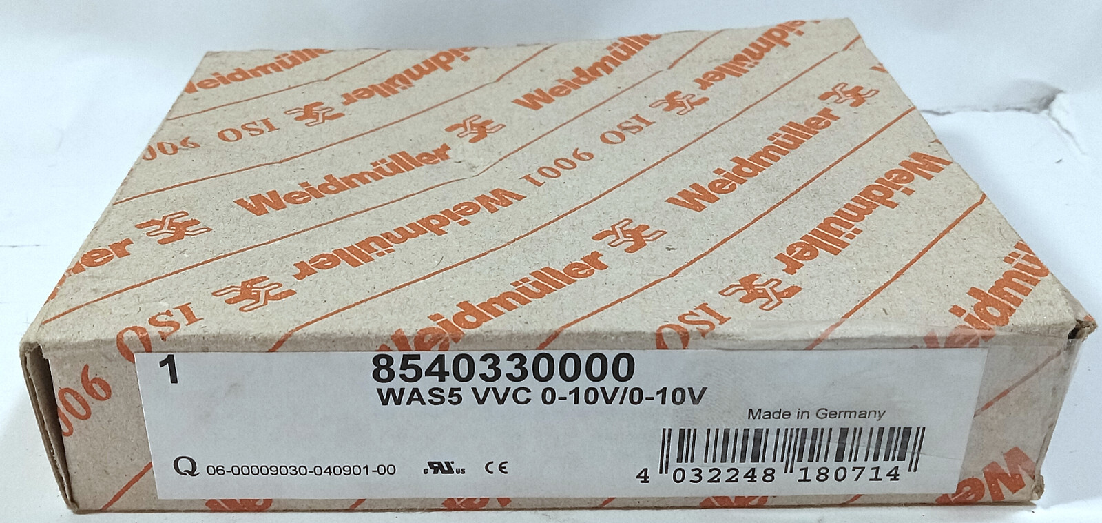 1 NEW WEIDMULLER 8540330000 SIGNAL CONVERTER INSULATOR MODULE NIB ***MAKE OFFER*