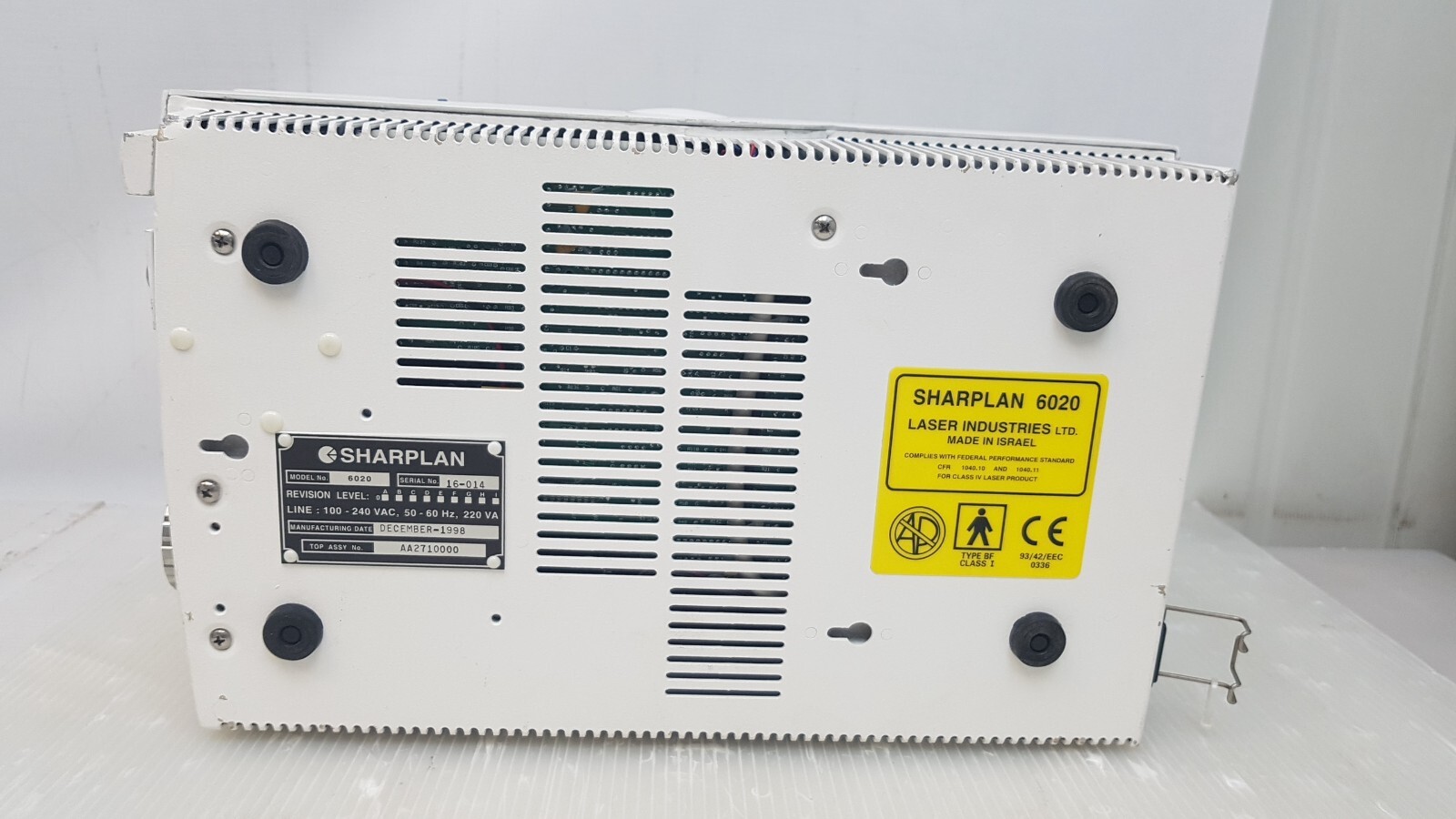 LUMENIS SHARPLAN 6020, Diode Laser System ; ASSY AA2710000