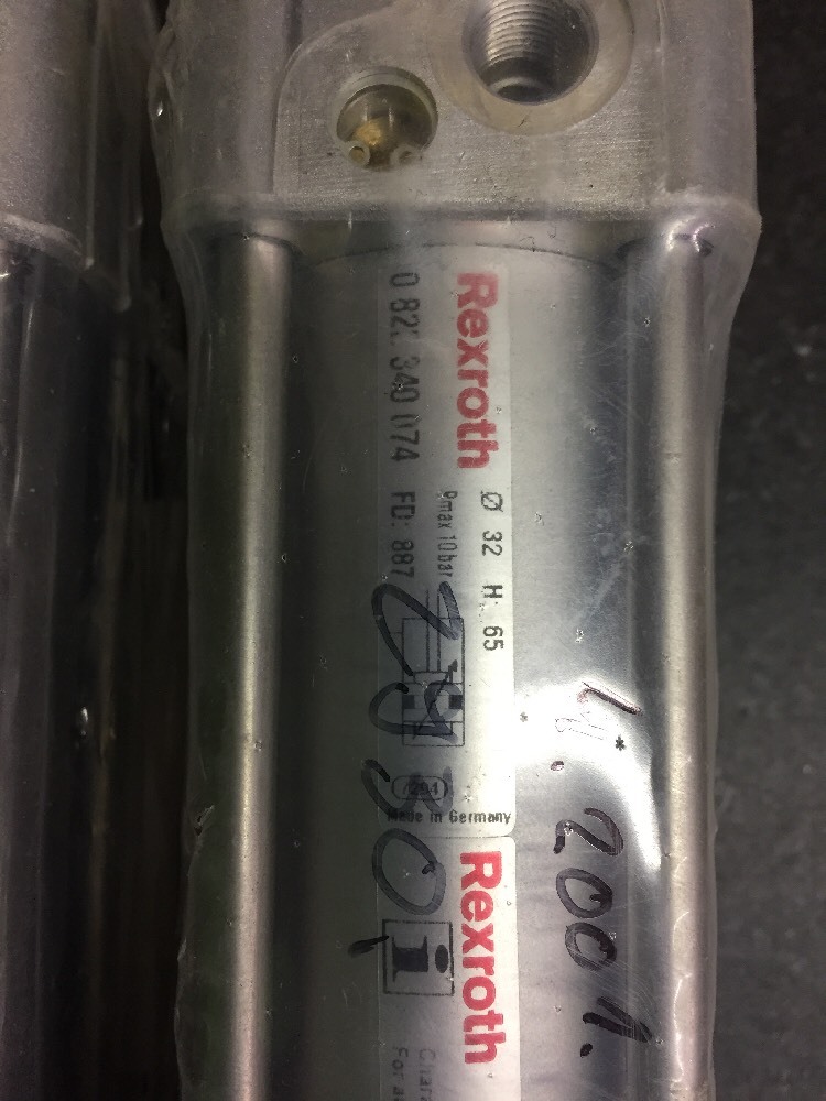 2 New REXROTH 0 822 340 074 Double Acting Air Pneumatic Cylinder