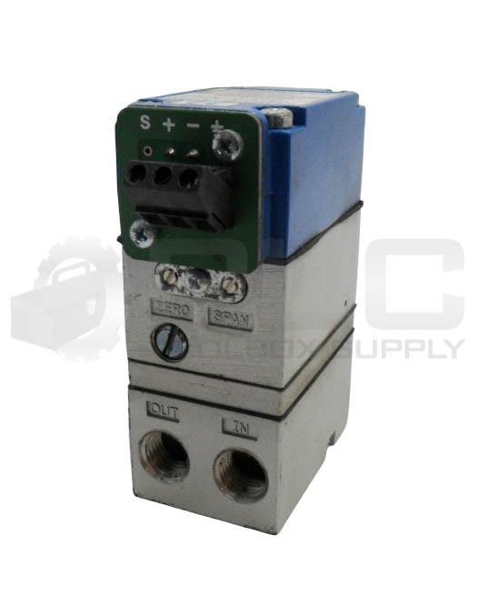 CONTROL AIR INC 900X ELECTRIC TO PNEUMATIC TRANSDUCER 20-100PSIG