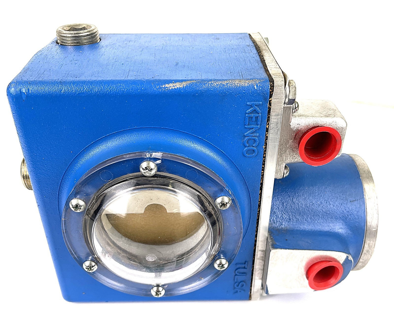 KENCO, LCE-421, HIGH PRESSURE 70 PSI, 3/8″ VENT, OIL LEVEL CONTROLLER, SURPLUS